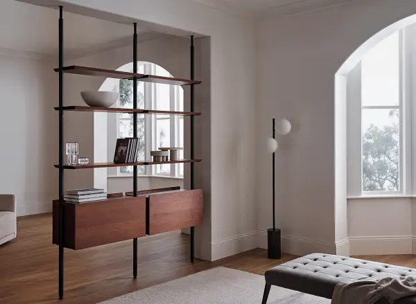 Modular Overhead Shelf System